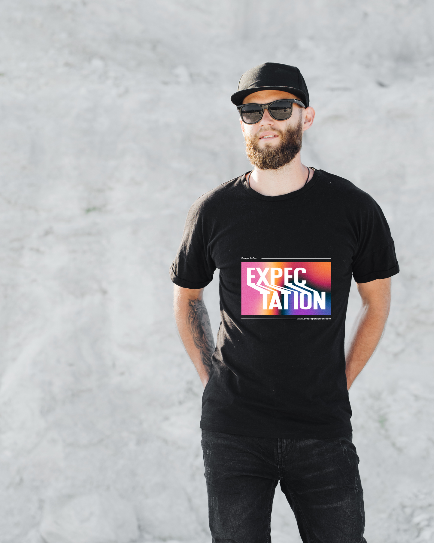 EXPECTATION - COTTON PRINTED TSHIRT