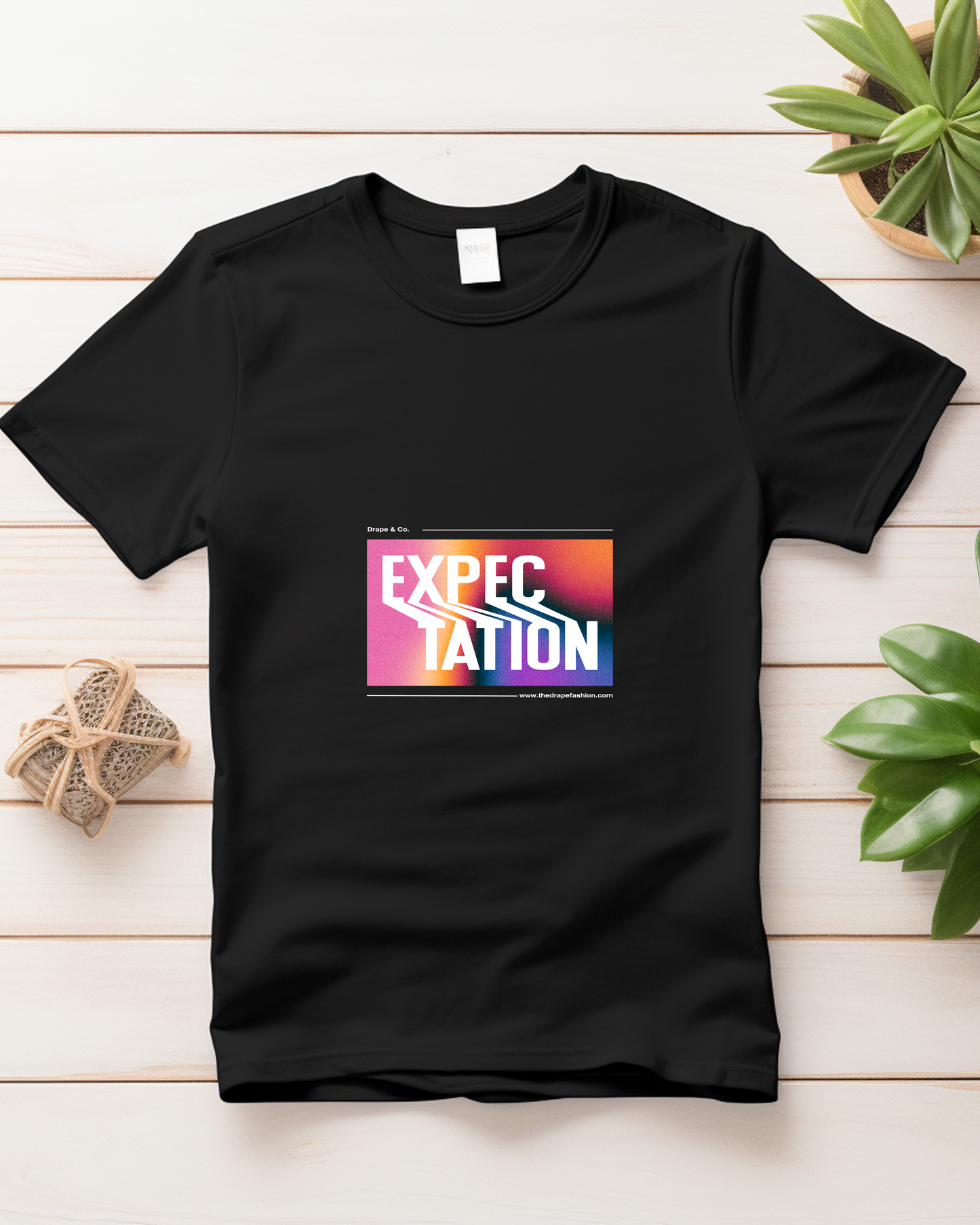 EXPECTATION - COTTON PRINTED TSHIRT