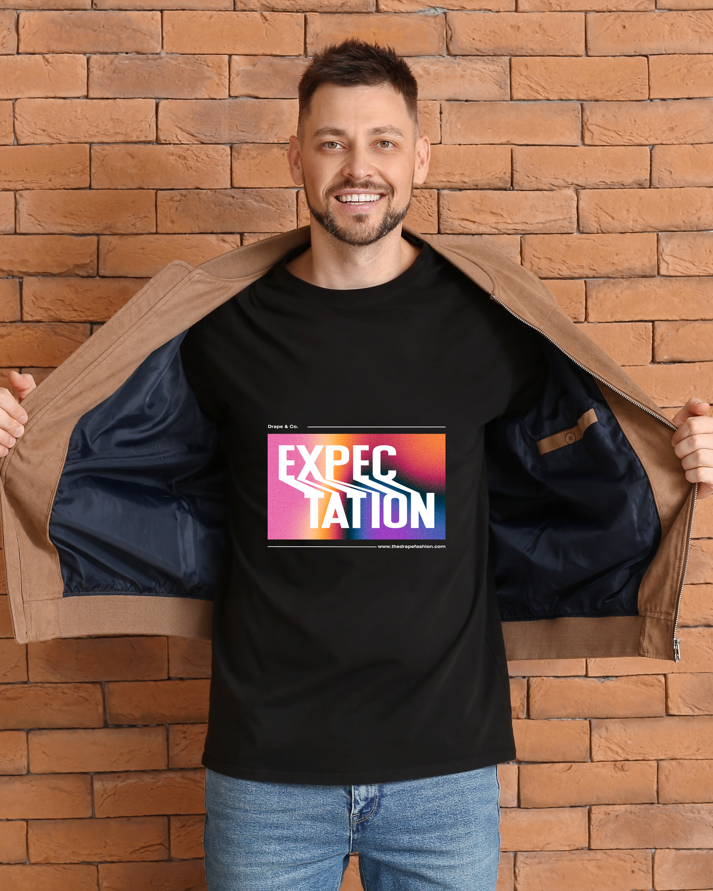 EXPECTATION - COTTON PRINTED TSHIRT