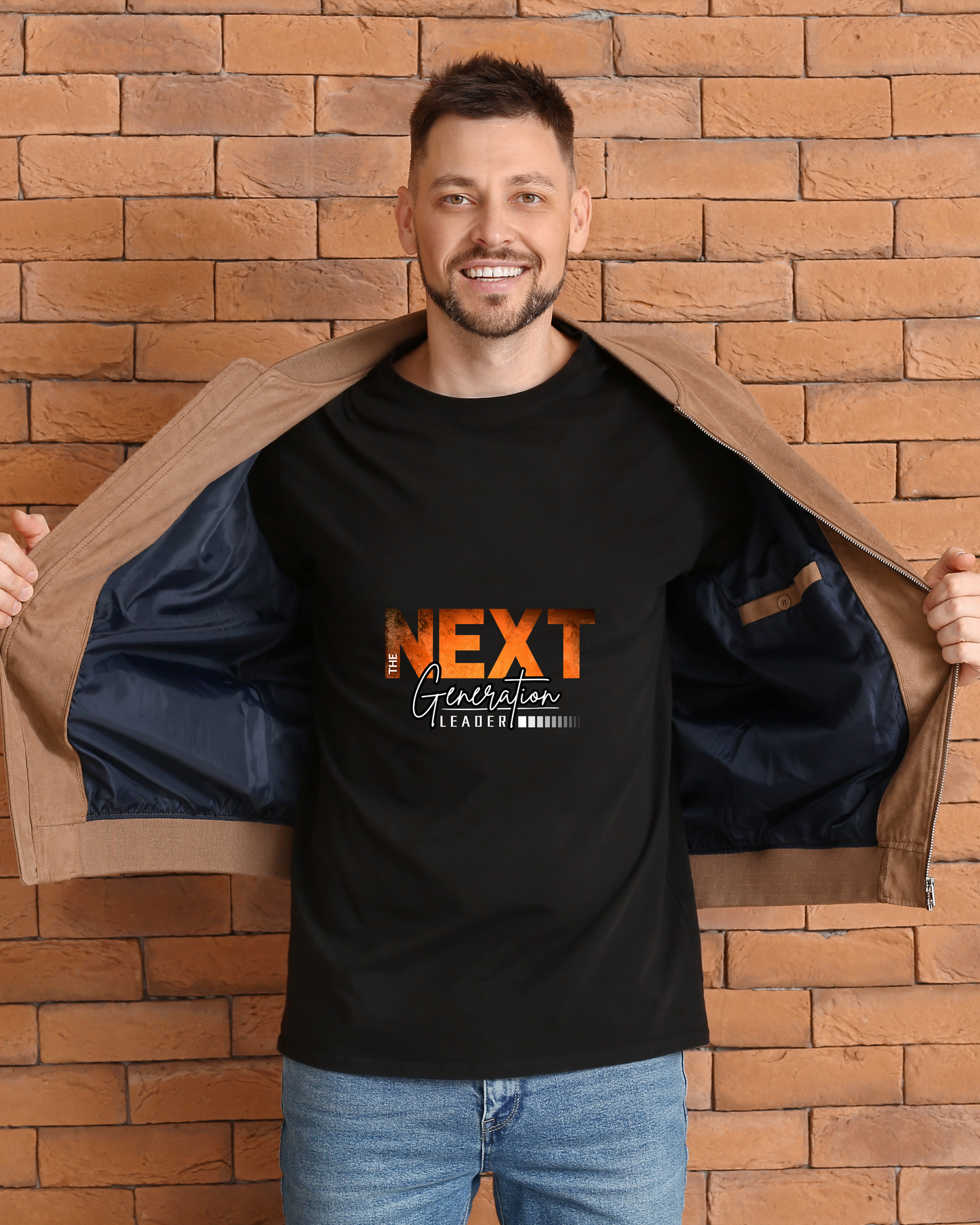 NEXT GENERATION LEADER - COTTON PRINTED TSHIRT
