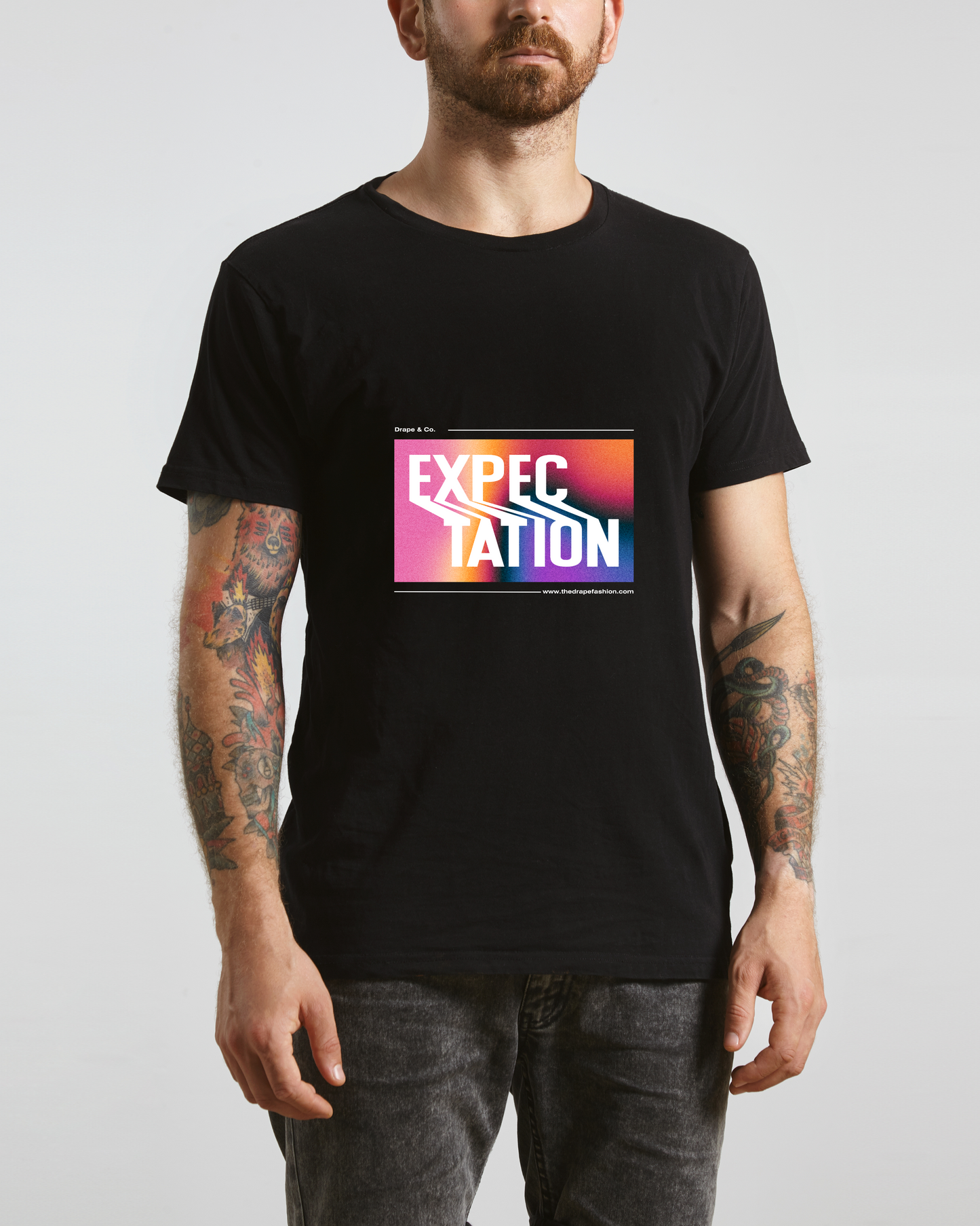 EXPECTATION - COTTON PRINTED TSHIRT