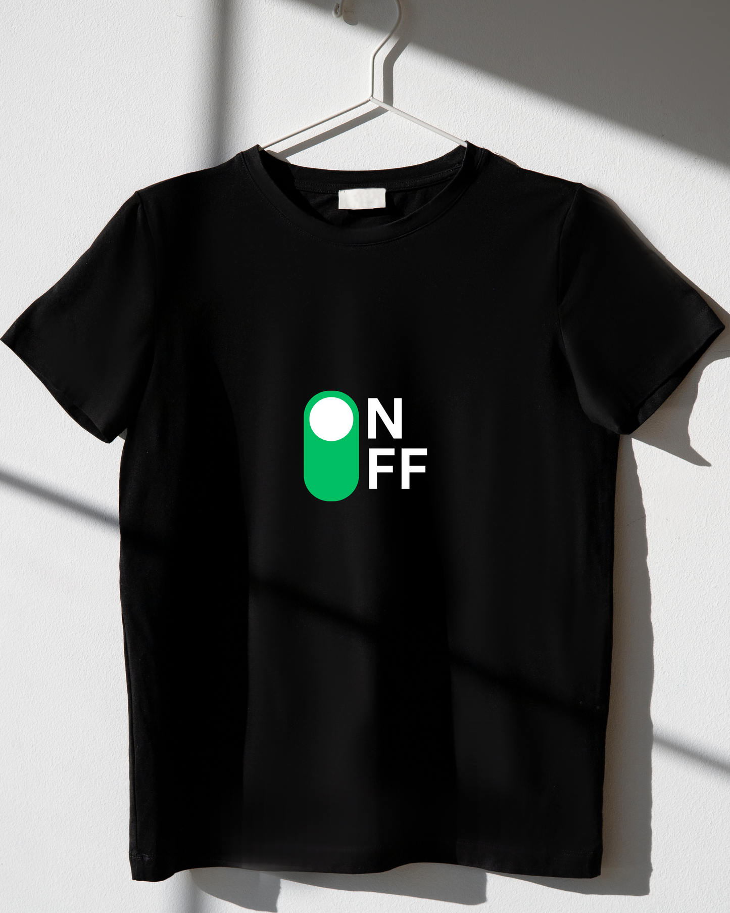ON OFF - COTTON PRINTED TSHIRT