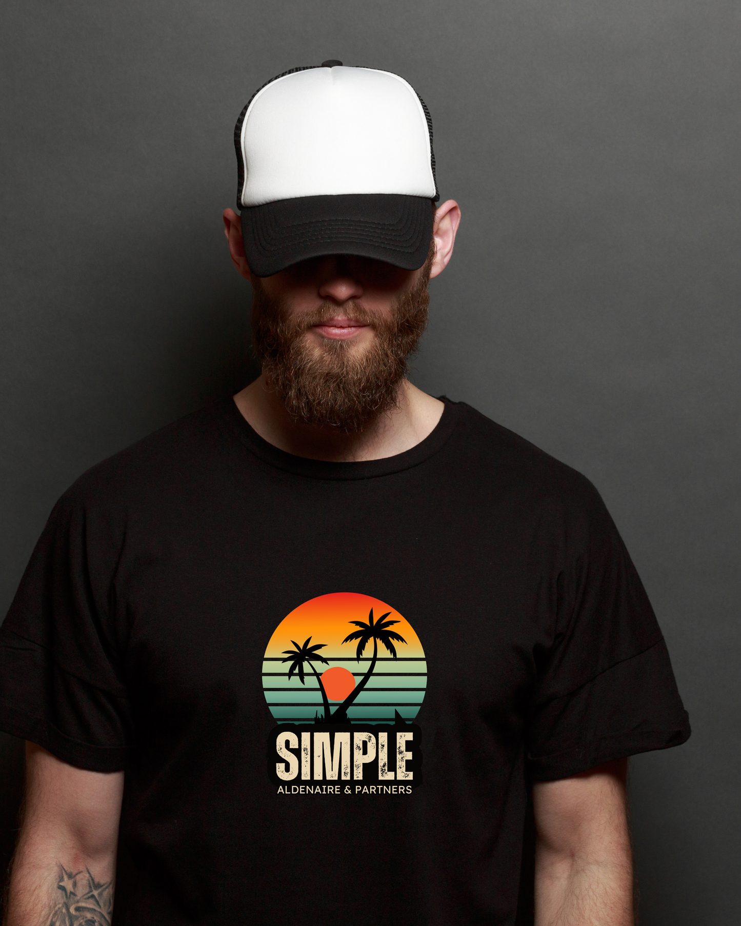 SIMPLE - COTTON PRINTED TSHIRT