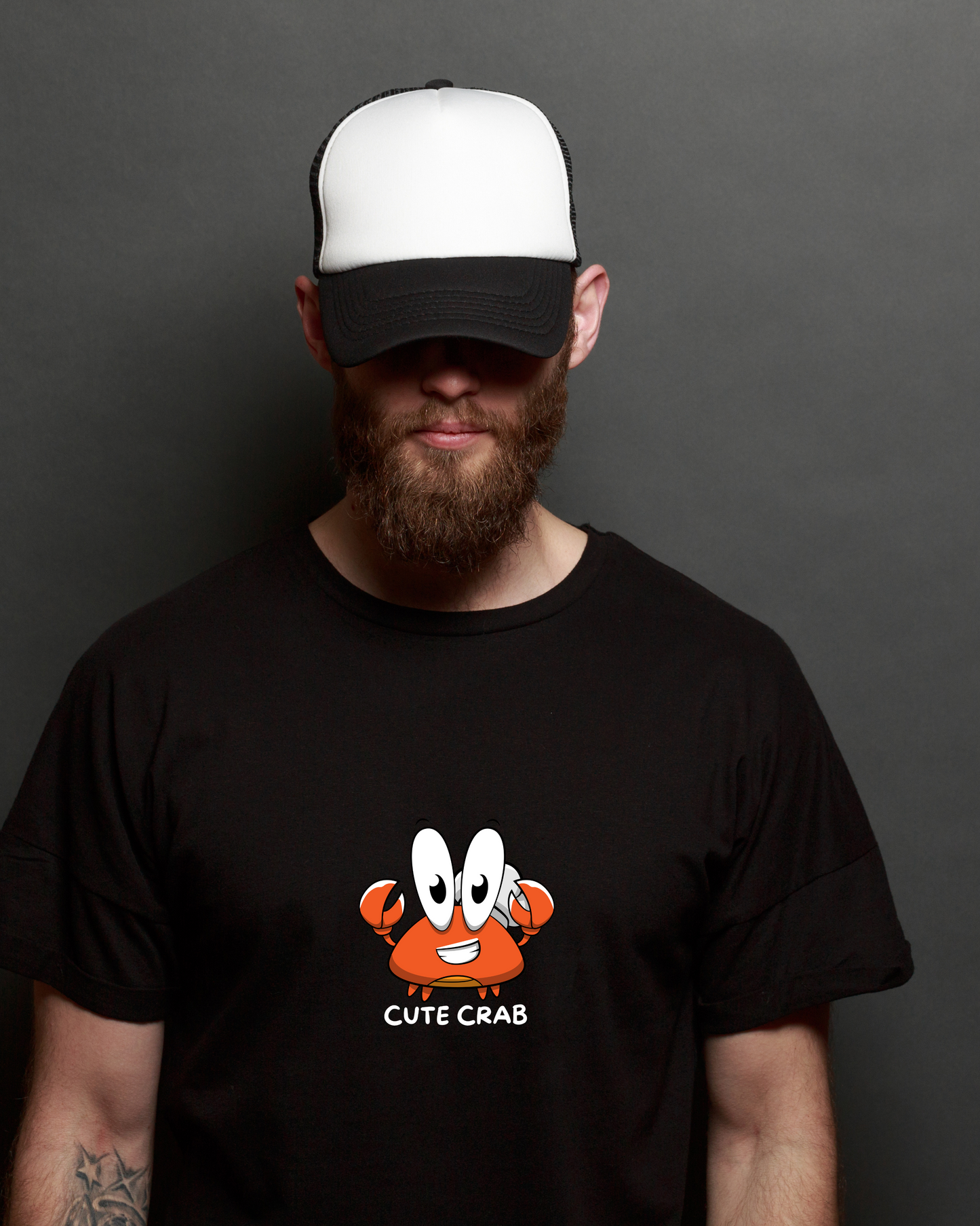 CUTE CRAB - COTTON PRINTED TSHIRT