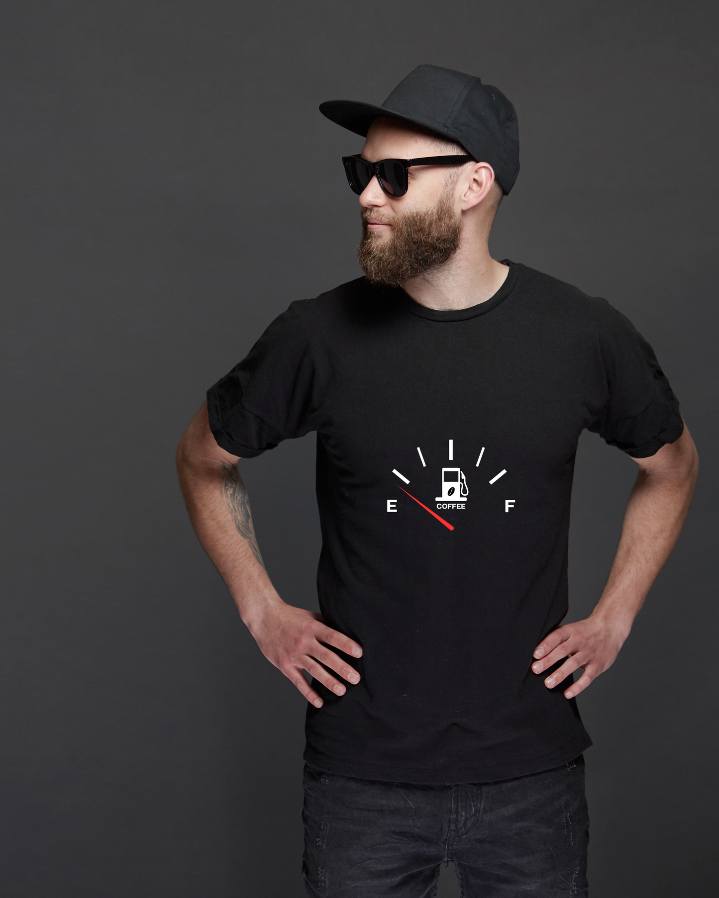 COFFEE - COTTON PRINTED TSHIRT