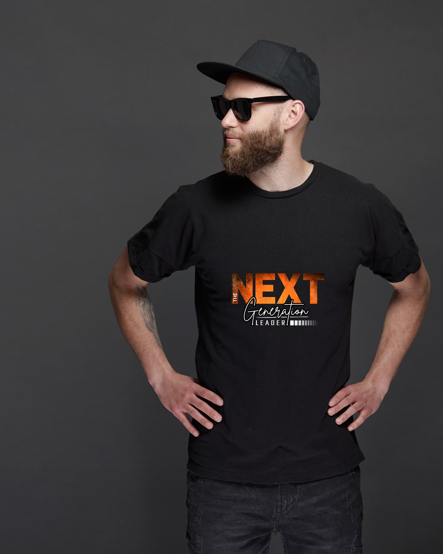 NEXT GENERATION LEADER - COTTON PRINTED TSHIRT