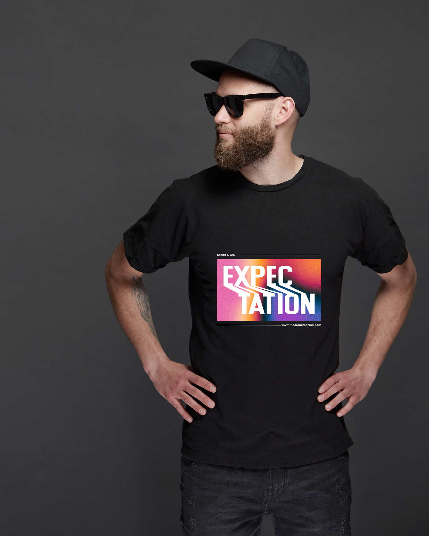 EXPECTATION - COTTON PRINTED TSHIRT