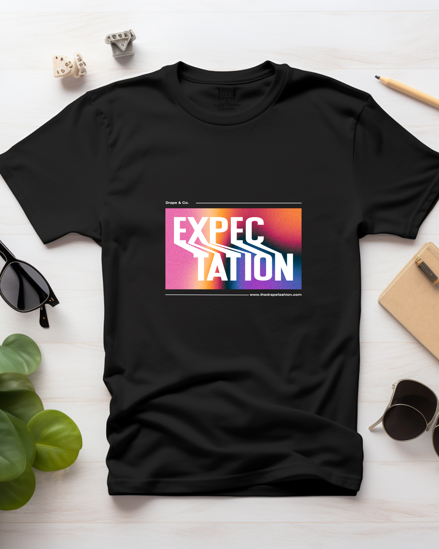 EXPECTATION - COTTON PRINTED TSHIRT