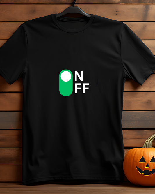 ON OFF - COTTON PRINTED TSHIRT