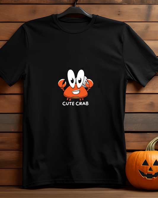 CUTE CRAB - COTTON PRINTED TSHIRT