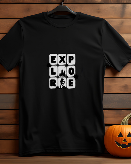 EXPLORE - COTTON PRINTED TSHIRT