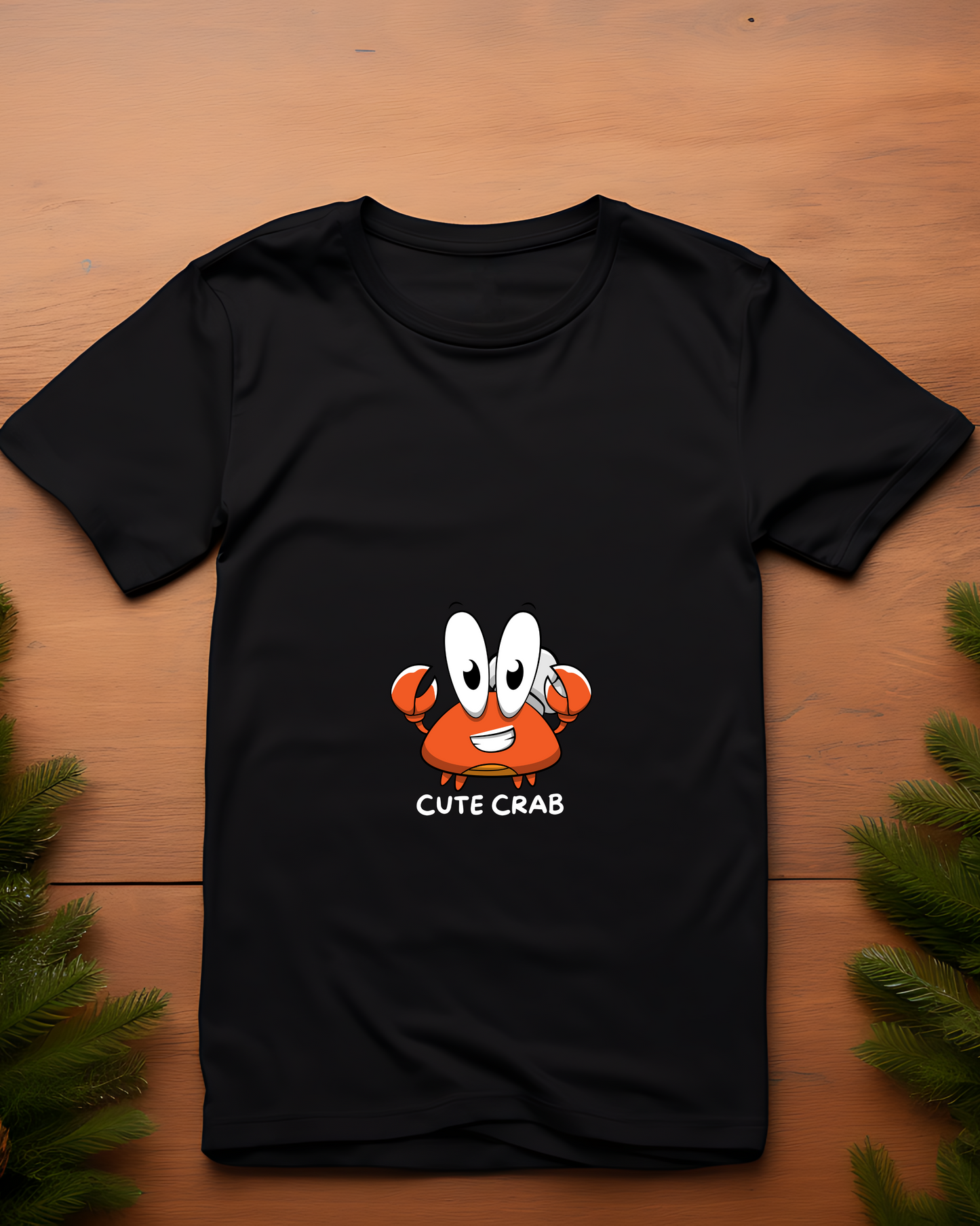 CUTE CRAB - COTTON PRINTED TSHIRT