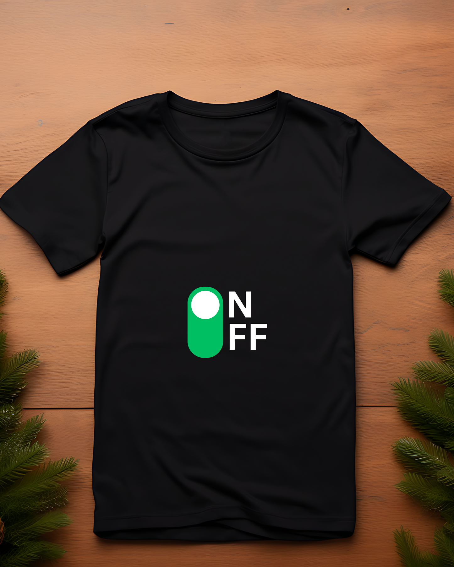 ON OFF - COTTON PRINTED TSHIRT