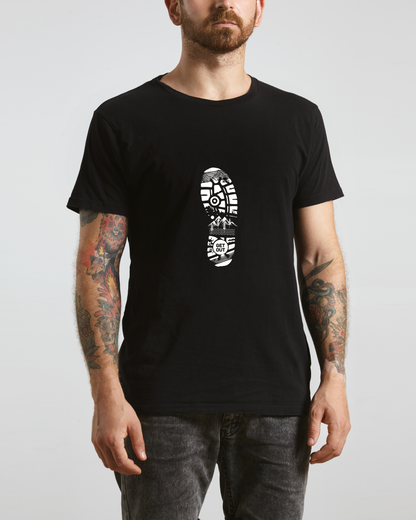 GET OUT - COTTON PRINTED TSHIRT
