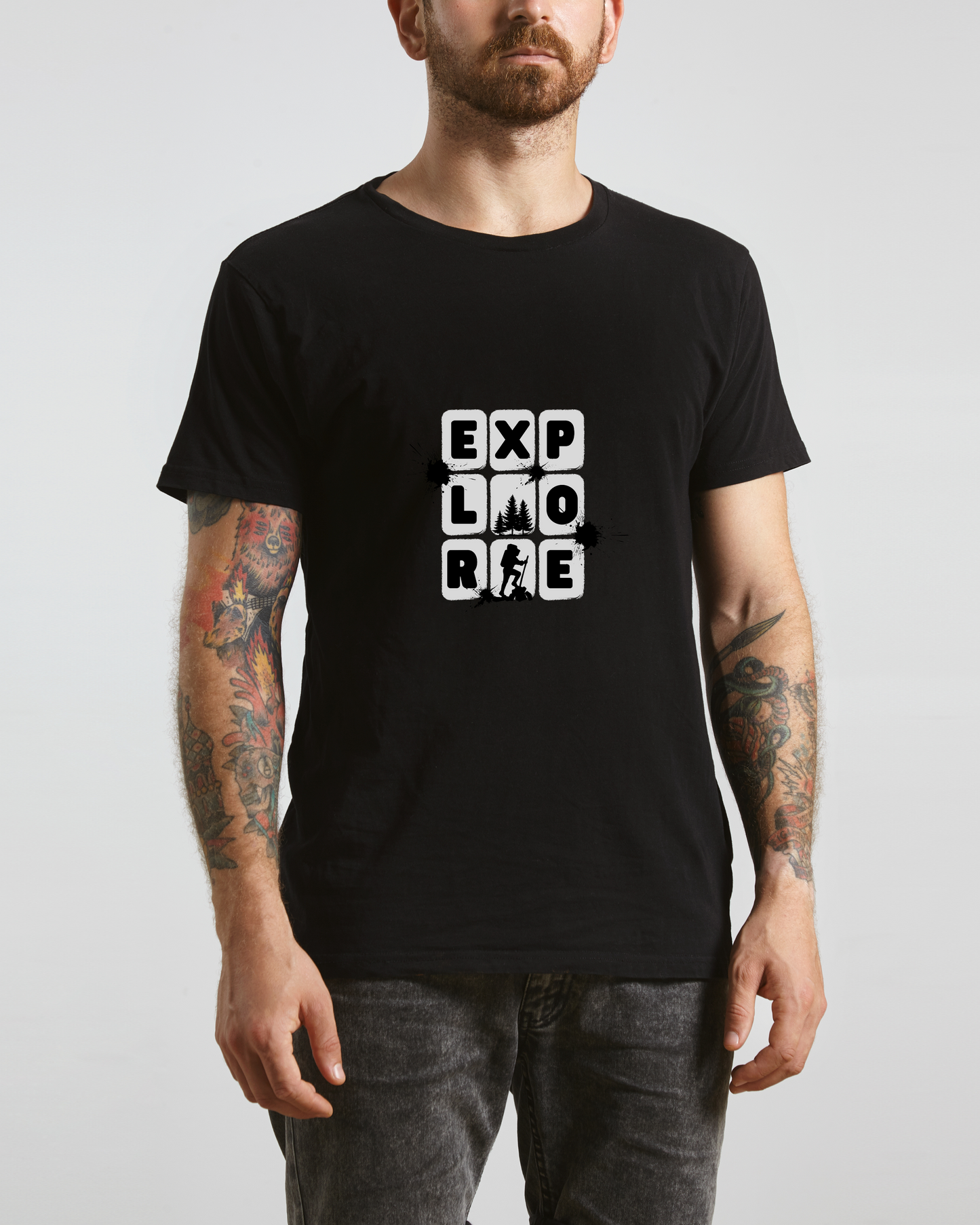EXPLORE - COTTON PRINTED TSHIRT