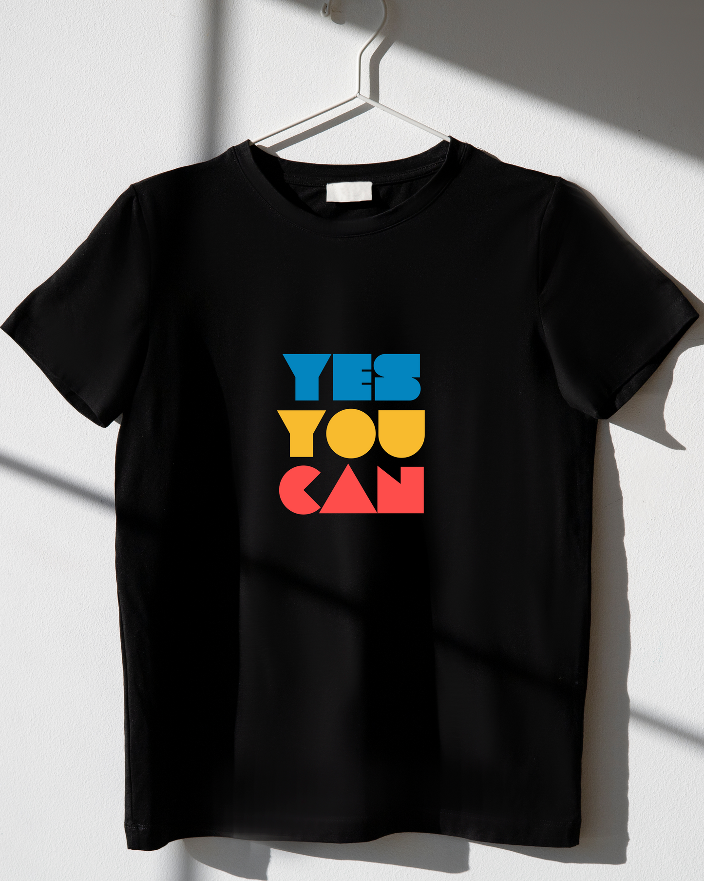 YES YOU CAN - COTTON PRINTED TSHIRT