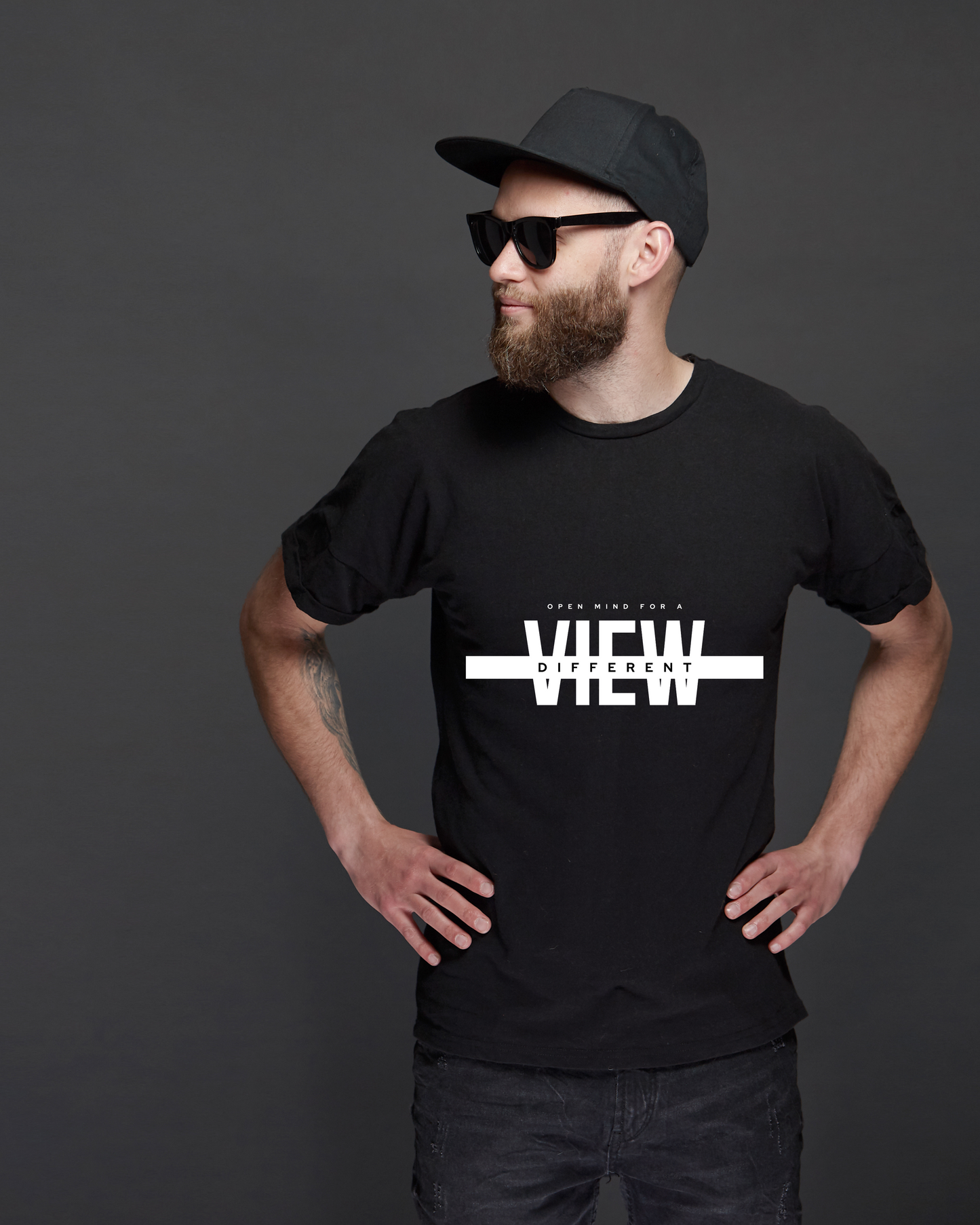 VIEW DIFFERENT COTTON PRINTED TSHIRT