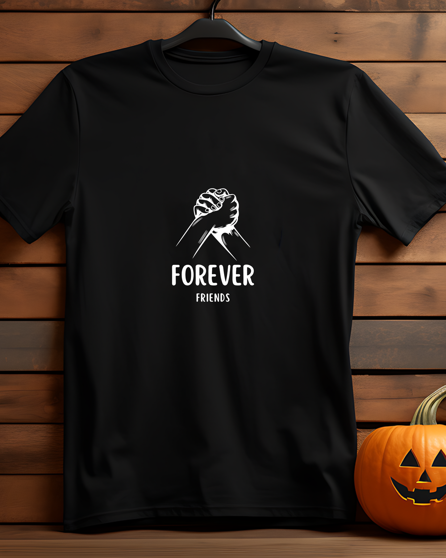 FOREVER FRIENDS - COTTON PRINTED TSHIRT